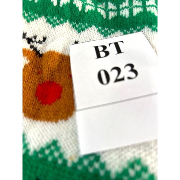 Simpler Womens Sweater Christmas Top Red/Green Multicolored Size M - Picture 5 of 5